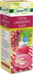 Doğal Üzüm Çekirdeği Yağı 50ml sayfasına git